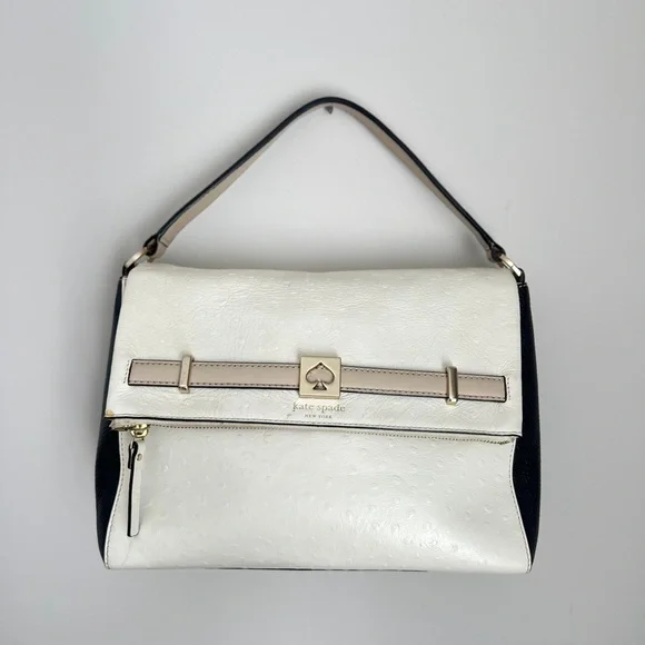 Kate Spade White and Black Women's Bag - Picture 5 of 12